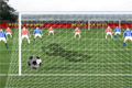 Bild från spelet Goalkeeper Challange Football