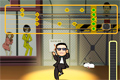 Bild från spelet Gangnam dance