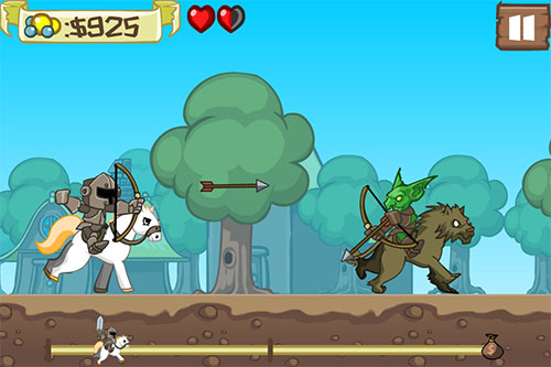 Bild från spelet King's Rider