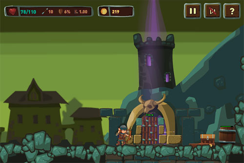 Bild från spelet Barons Gate