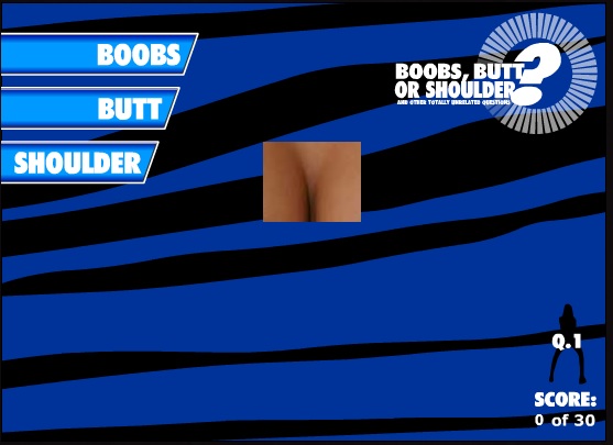 Boobs,Butt or Shoulder?