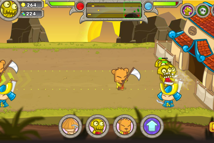 Bild från spelet Battle of Heroes