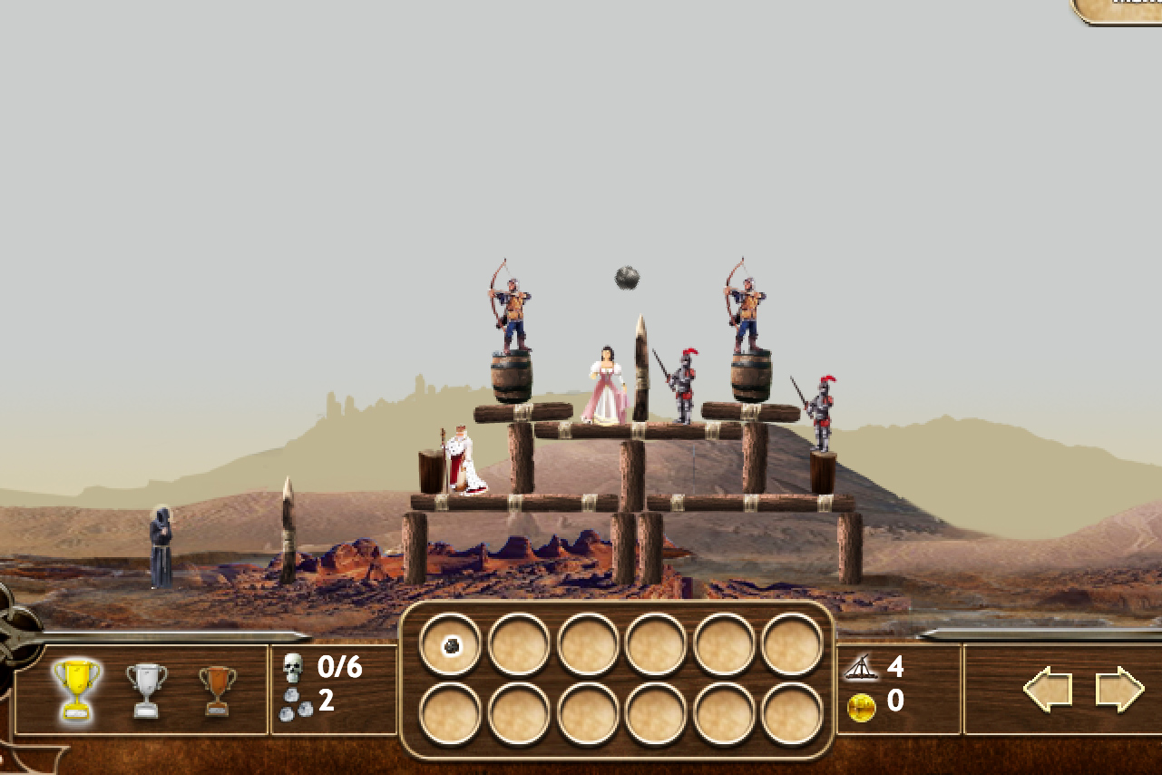 Bild från spelet Castle Clout 3 - A New Age