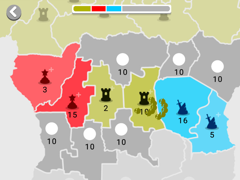 Bild från spelet States Battle