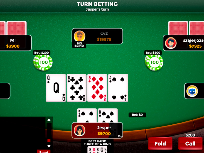 Bild från spelet Poker with Friends