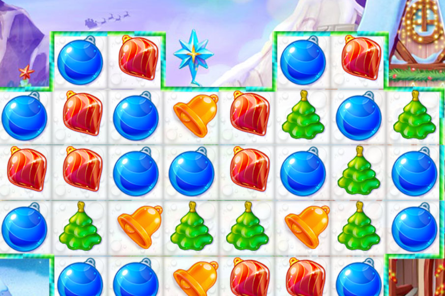 Bild från spelet Christmas Crush