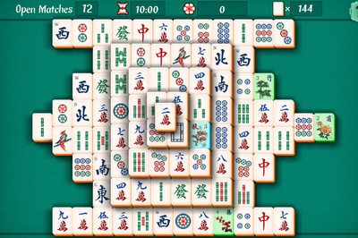 Bild från spelet Mahjong Solitare