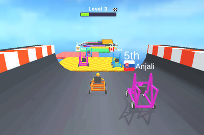 Bild från spelet Draw Crash Race