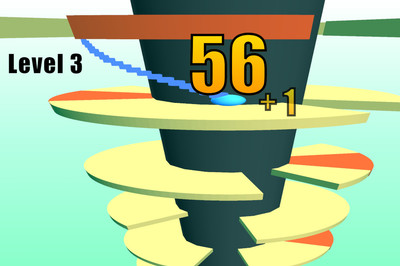 Bild från spelet Helix Jump 2