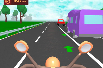 Bild från spelet Traffic Tom