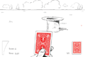 Picture frome the game Card toss