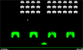Bild från spelet Space Invaders