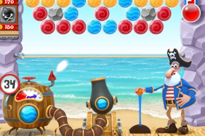 Bubble Shooter: Archibald the Pirate