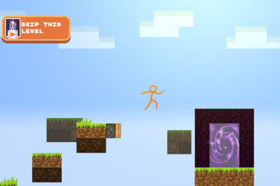 Stickman Parkour Skyland