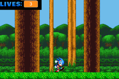 Bild från spelet Sonic Frenzy