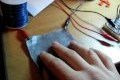 Touchpad gjord av papper