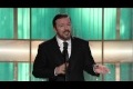 Ricky Gervais öppnar Golden Globe 2011