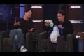 Charlie Sheen överraskar på Jimmy Kimmel