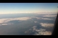 Rymdfärja filmad ifrån ett flygplan
