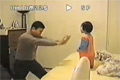 Pappa lär ut karate