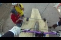 Galen downhill på cykel i Chile