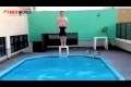 Pool Dive Goes Wrong