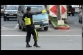 Dansande trafikpolis i Filipinerna